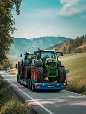 Transporte de Equipamentos Agrícolas